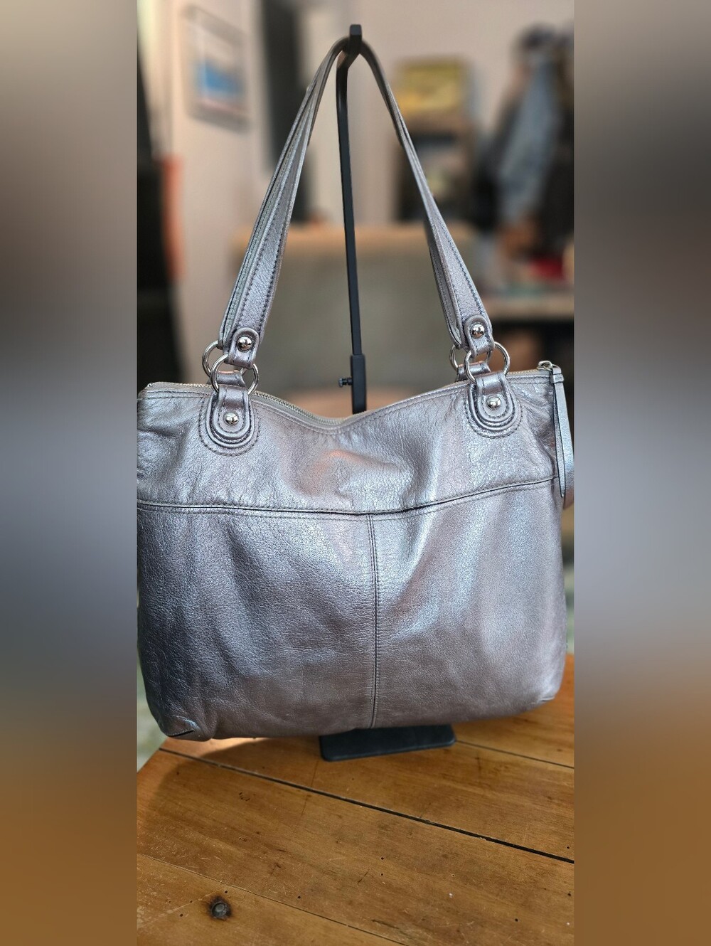 Coach Poppy Glam Tote  19002
